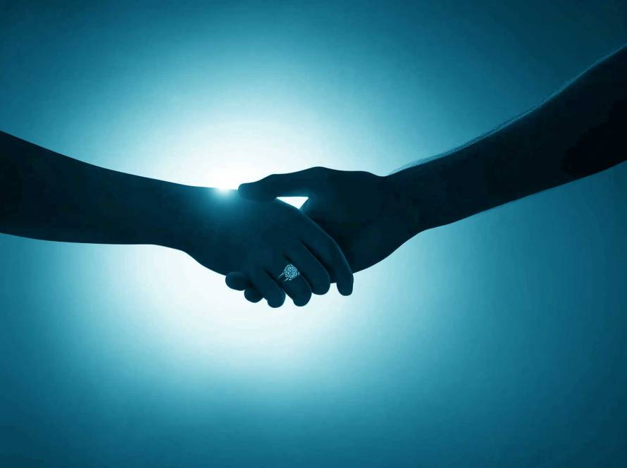 Couple embracing, symbolizing the journey to marriage with a U.S. citizen via fiancé visas.